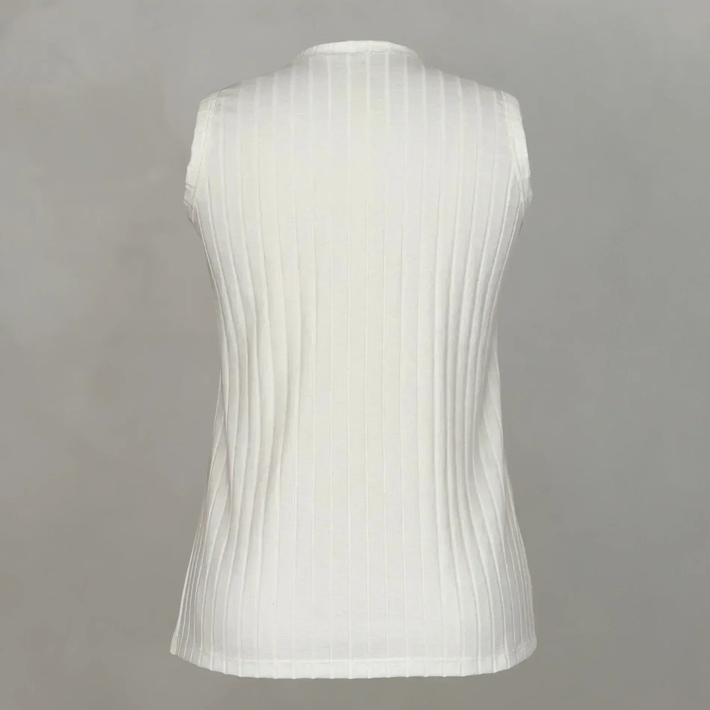 detalle tejido acanalado blusa maternidad