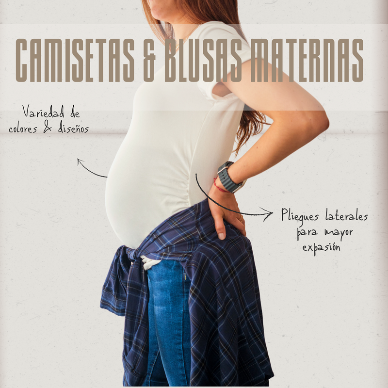 Camisetas y Blusas Maternas