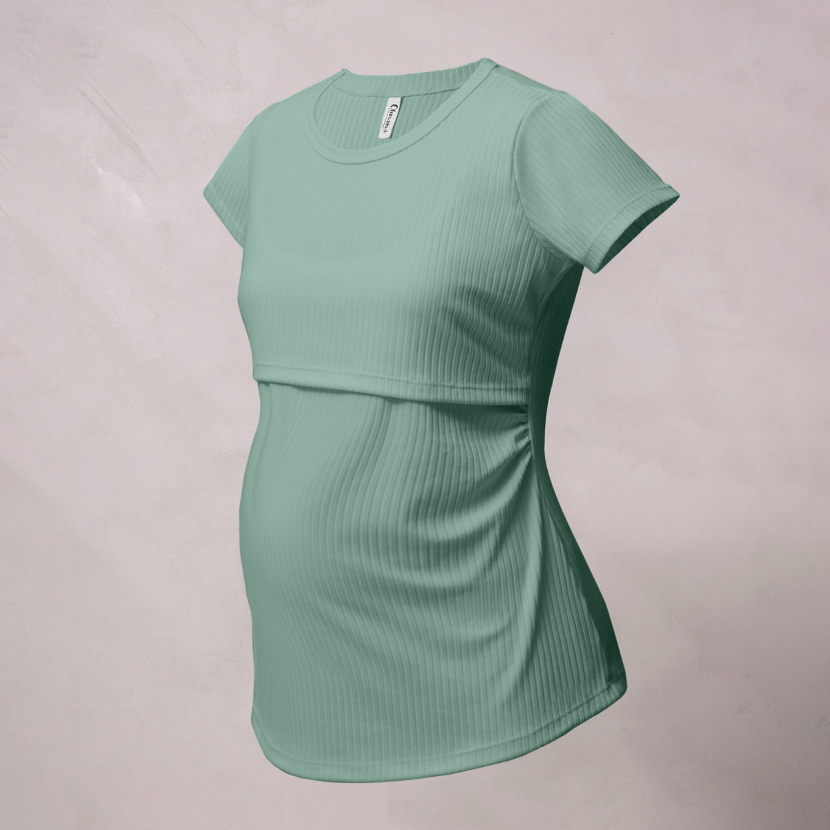 Blusa de Lactancia verde gua Ohmamá