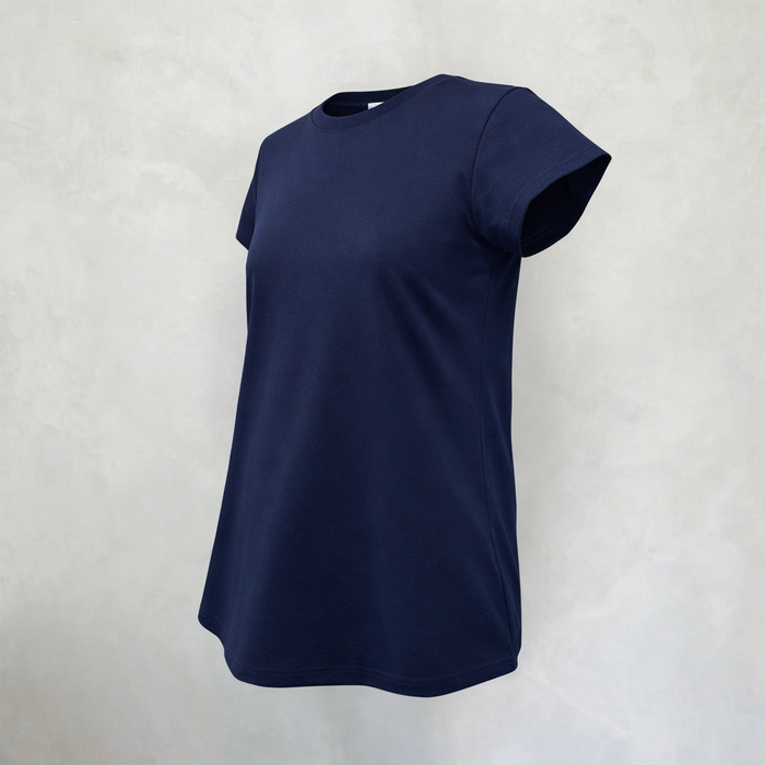 Camiseta de maternidad corte en A