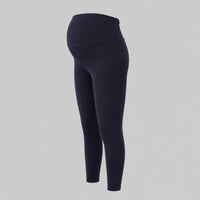 Legging materno algodon azul perfil Ohmamá