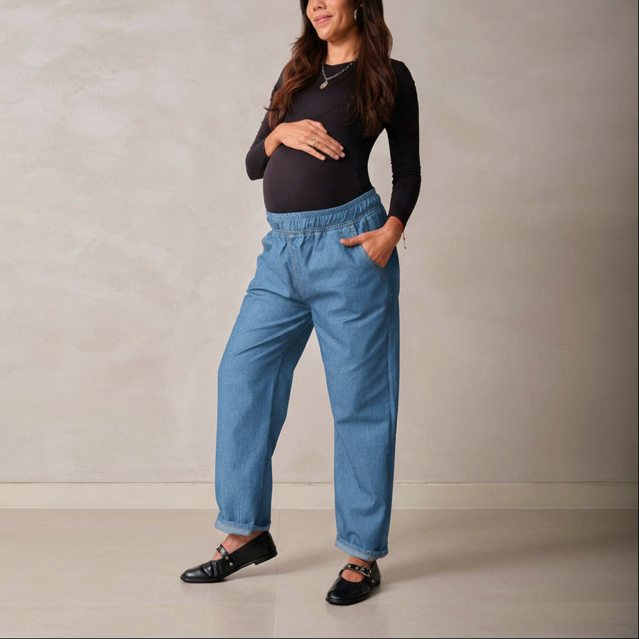 pantalón de maternidad resortado Ohmamá