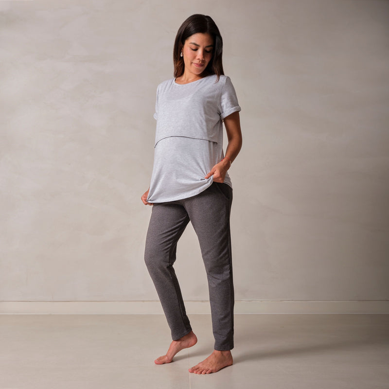 Pijama para amamantar Ohmamá