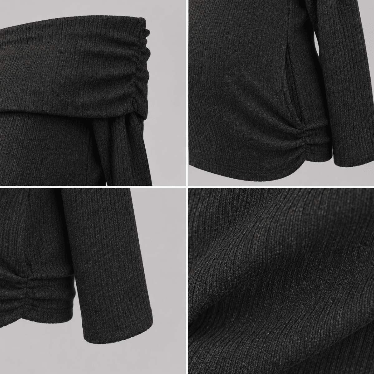 Detalle blusa materna off_shoulders Ohmamá