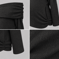 Detalle blusa materna off_shoulders Ohmamá