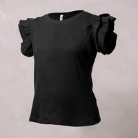 blusa maternidad lactancia volantes rib