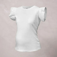 blusa maternidad lactancia volantes rib