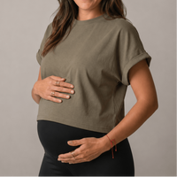 Camiseta de maternidad oversize Ohmamá