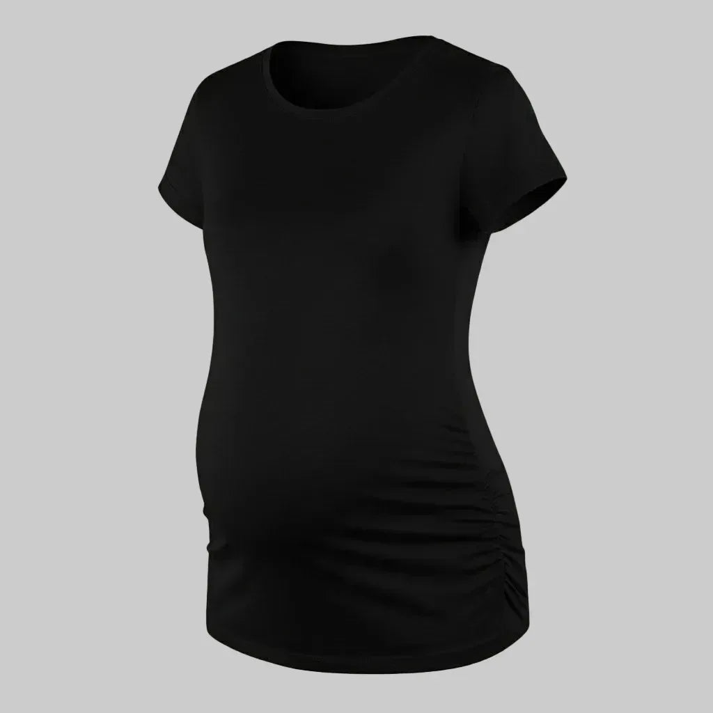 camiseta maternidad premium blanca ohmamá