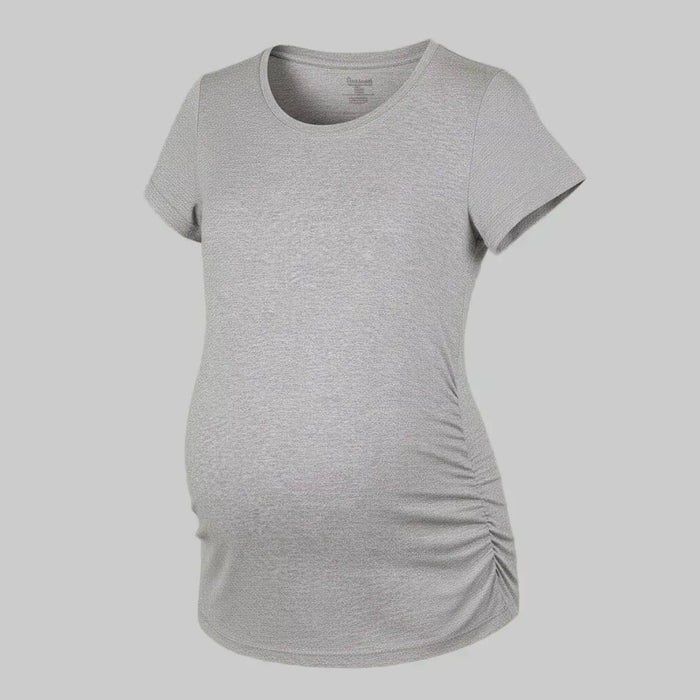 camiseta maternidad premium blanca ohmamá