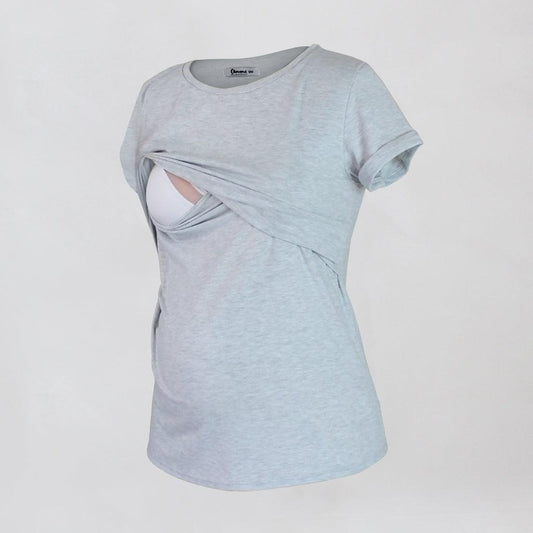 Camiseta de Maternidad y Lactancia Premium Ohmamá