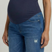 Jean materno loose fit rotos detalle ohmama