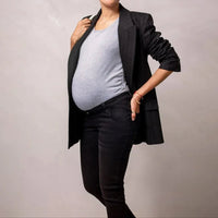 Pack Jean de Embarazo Julia negro + Leggings Premium Ohm - Ohmamá Ropa de Maternidad