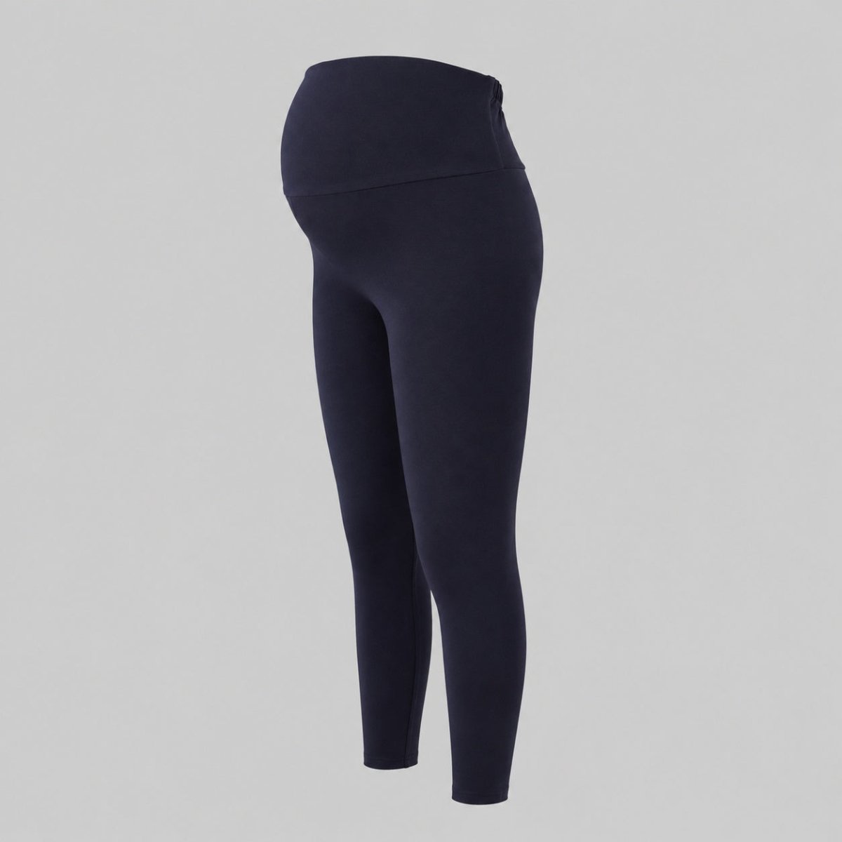 Legging materno algodon azul perfil Ohmamá