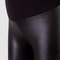 Leggings de Embarazo Cuerina Premium - Talle Alto Ohm - Ohmamá Ropa de Maternidad