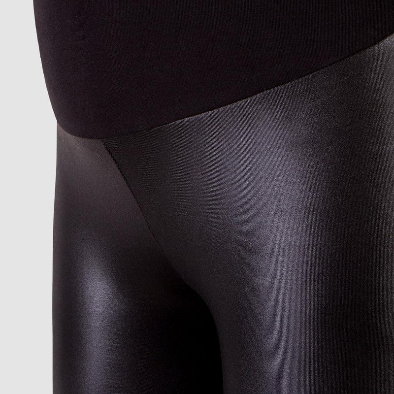 Leggings de Embarazo Cuerina Premium - Talle Alto Ohm - Ohmamá Ropa de Maternidad