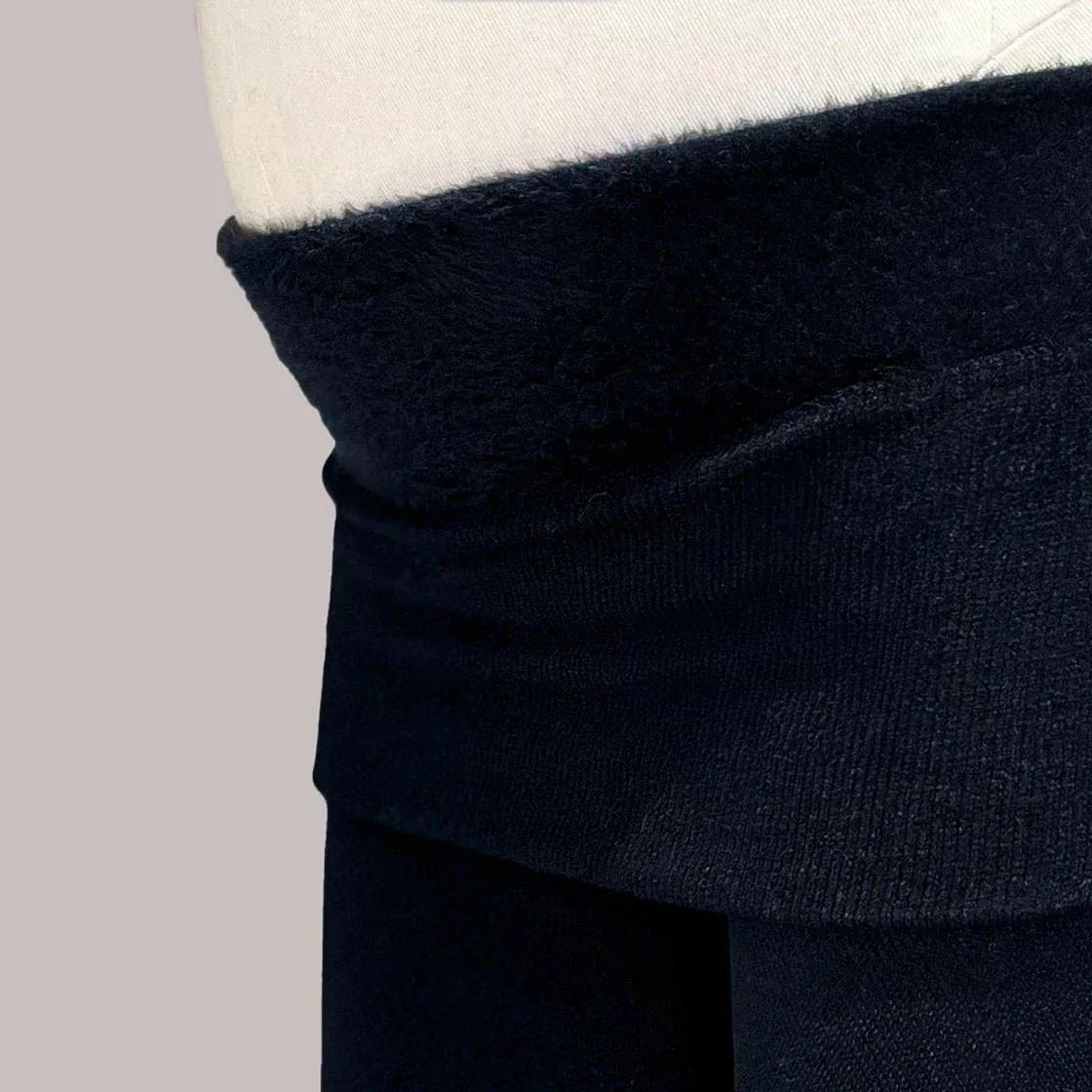 interior felpa leggings maternidad