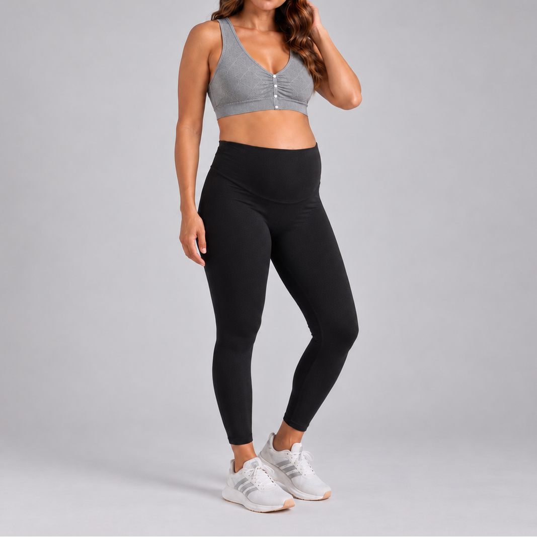 look completo top lactancia gris ohmama