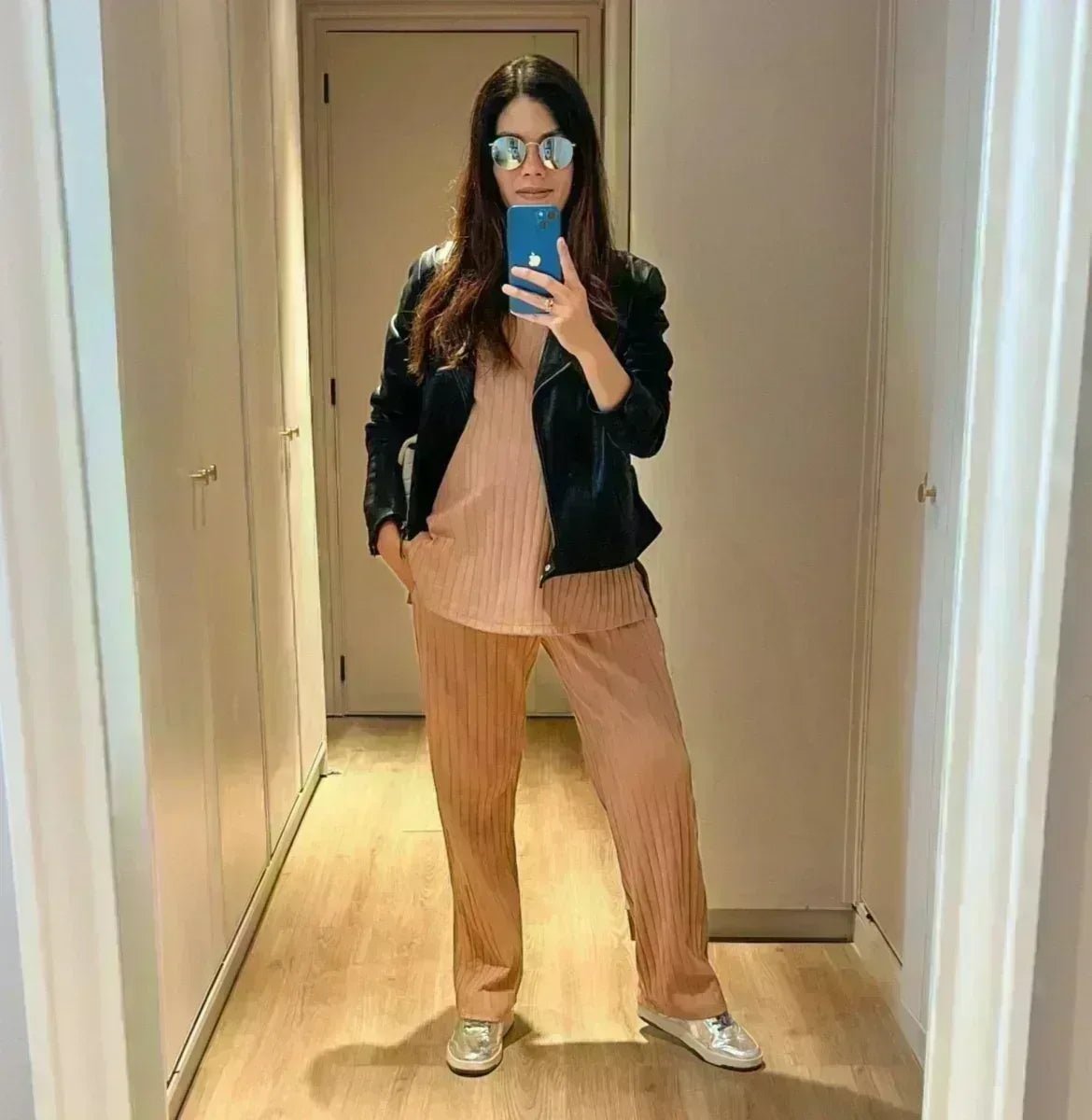 Set Pantalón y Blusa Materna Ohmamá