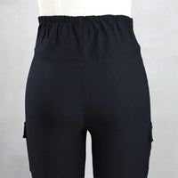 pantalón maternidad cargo cintura elástica