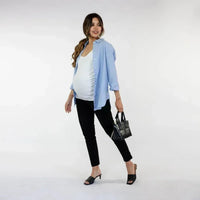 pantalon maternidad caida limpia oficina