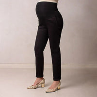 pantalón maternidad oficina negro ohmama