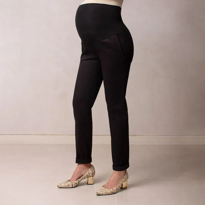 pantalón maternidad oficina negro ohmama