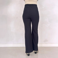 Pantalón de maternidad Sara bota ancha – cintura elástica - Ohmamá Ropa de Maternidad