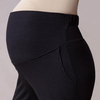 Pantalón para Embarazadas Palazzo Rib - Ohmamá