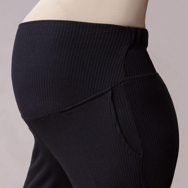 Pantalón para Embarazadas Palazzo Rib - Ohmamá
