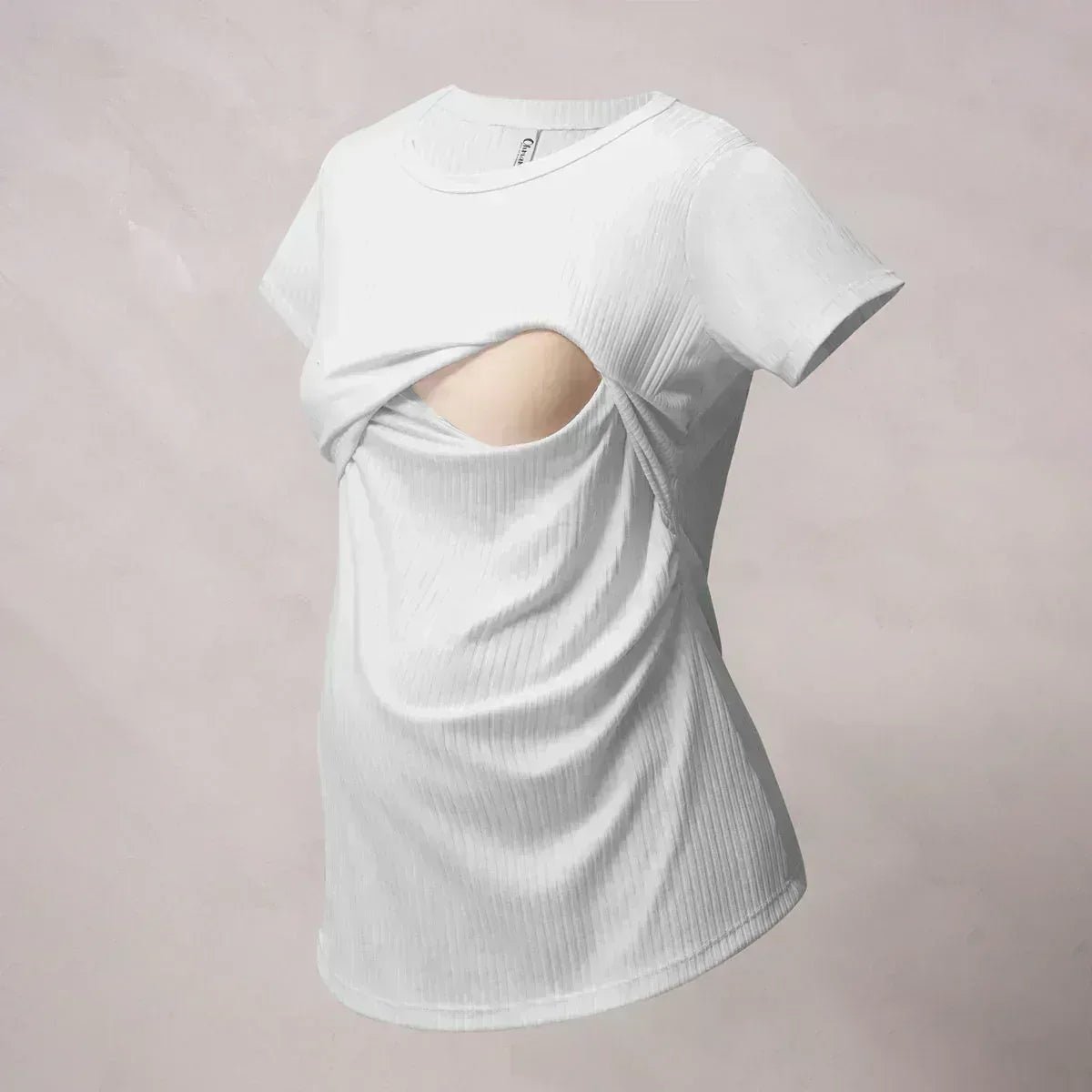 detalle apertura lactancia pijama jogger