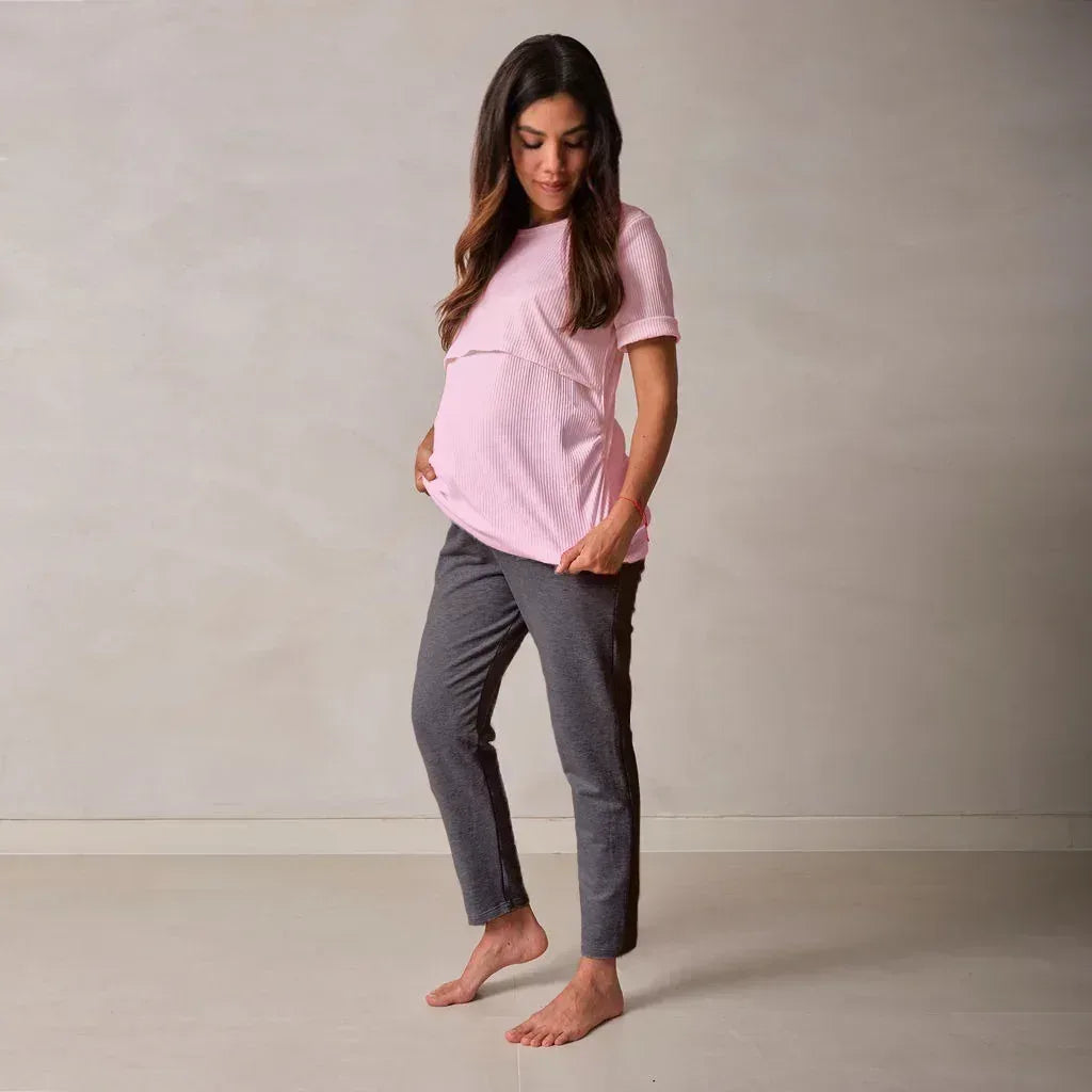 pijama maternidad lactancia jogger ohmama