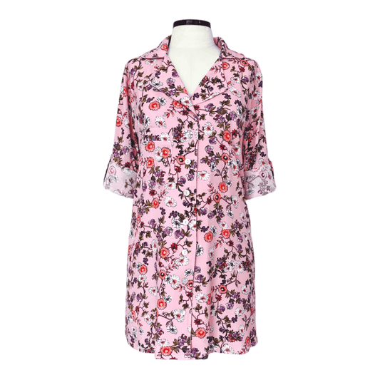 Pijama Materna y Lactancia Camisa Ohm - Ohmamá Ropa de Maternidad