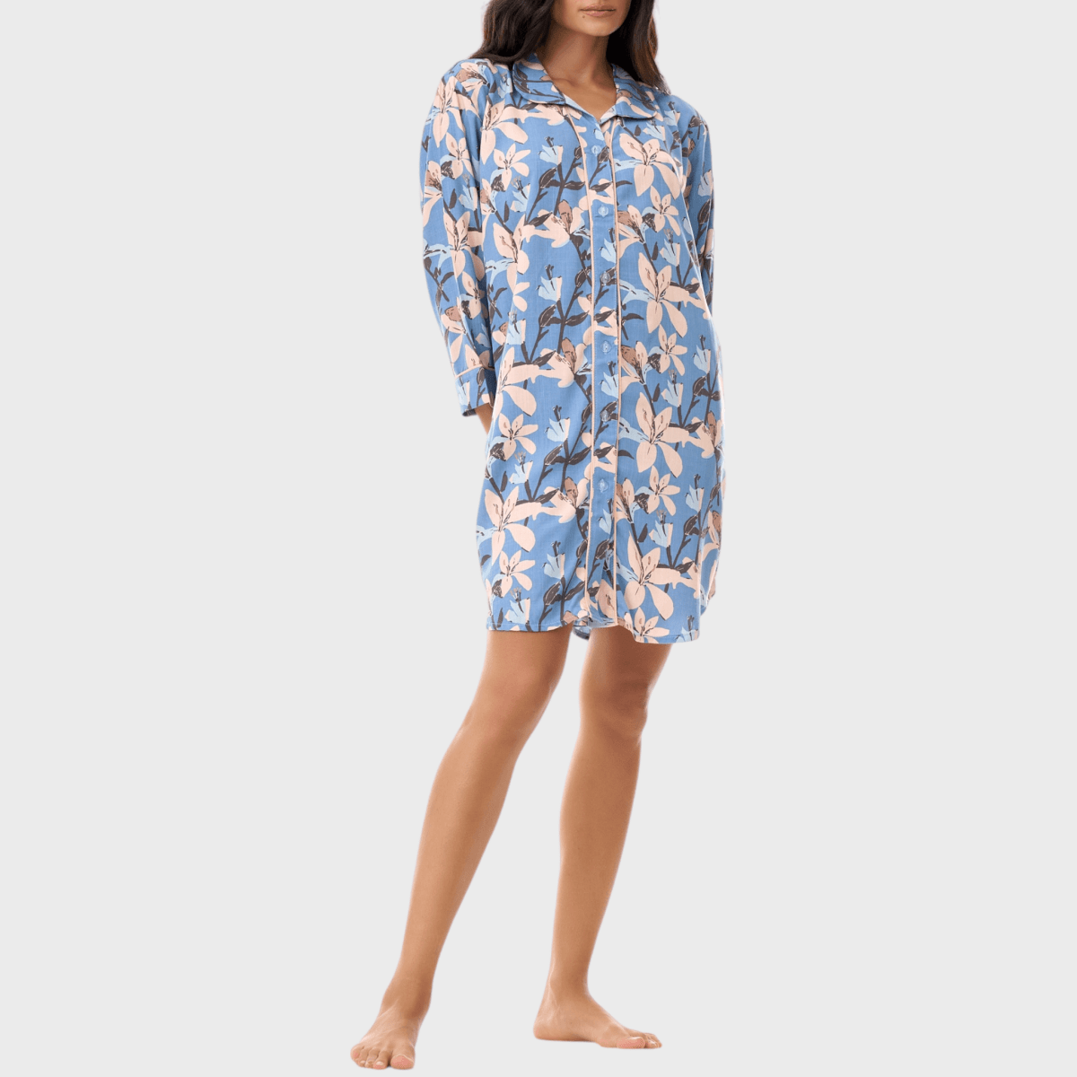 Pijama para Embarazo y Lactancia, Camisa dd'amore - Ohmamá Ropa de Maternidad