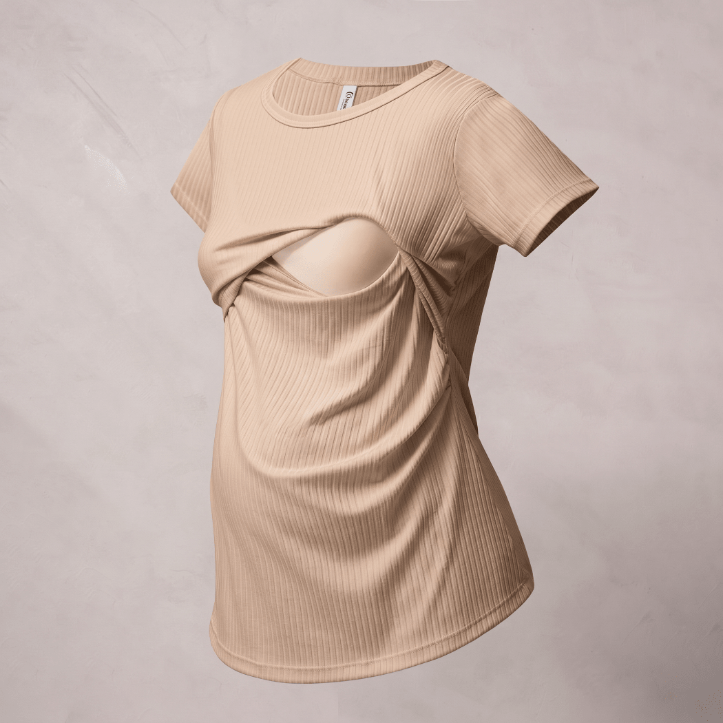 Camiseta de lactancia Ohmamá