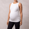 Top de maternidad Rib - pliegues laterales