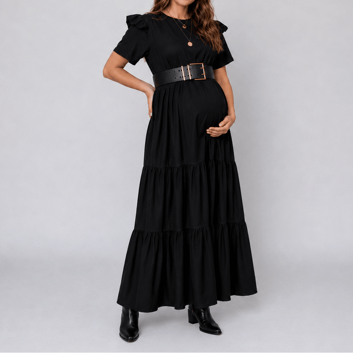 Vestido de maternidad largo Ohamamá