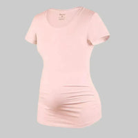 camiseta maternidad premium blanca