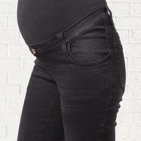 jean maternidad negro cintura evolutiva