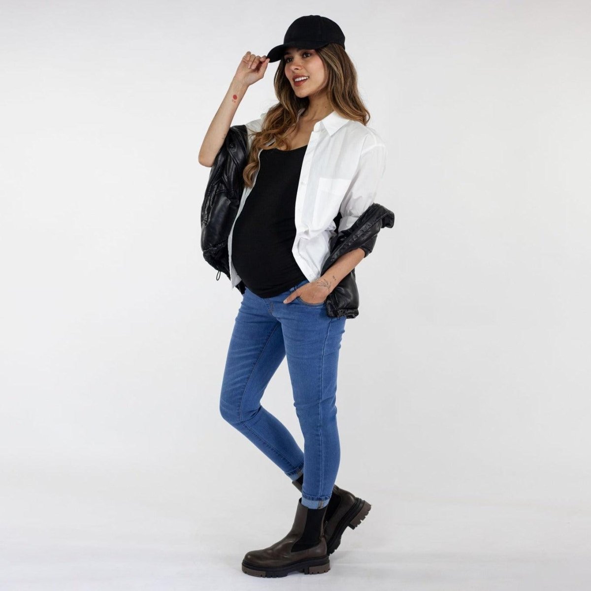 Jean de Maternidad Sistema Evolutivo Ohm - Ohmamá Ropa de Maternidad