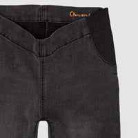 Jeans Materno, Super Skinny Gris Oscuro Ohm - Ohmamá Ropa de Maternidad