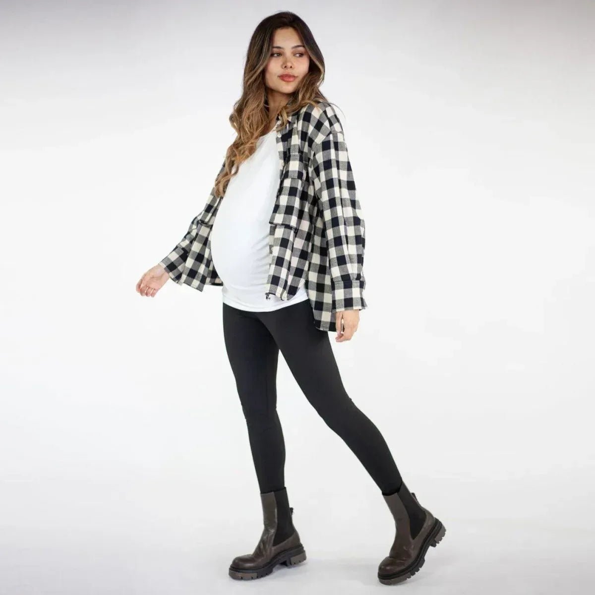 leggings maternidad esencial negro