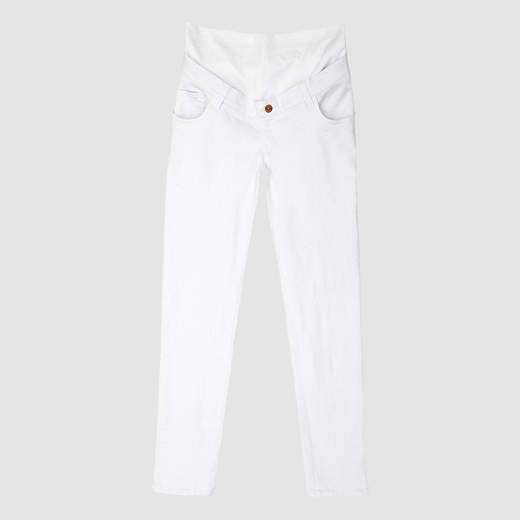 Pack 2 Jeans para Embarazadas Olivia Claro Ohm - Ohmamá Ropa de Maternidad
