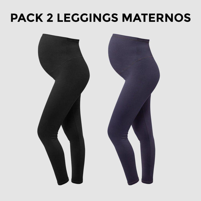 Pack 2 Leggings Premium Ohm - Ohmamá Ropa de Maternidad