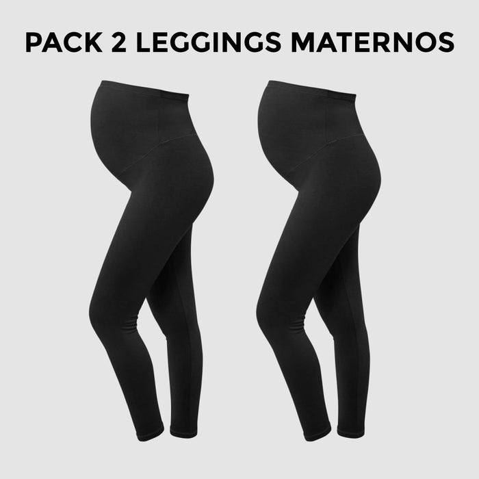 Pack 2 Leggins Premium Ohm - Ohmamá Ropa de Maternidad