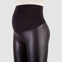Legging para Embarazada efecto cuerina Ohmamá