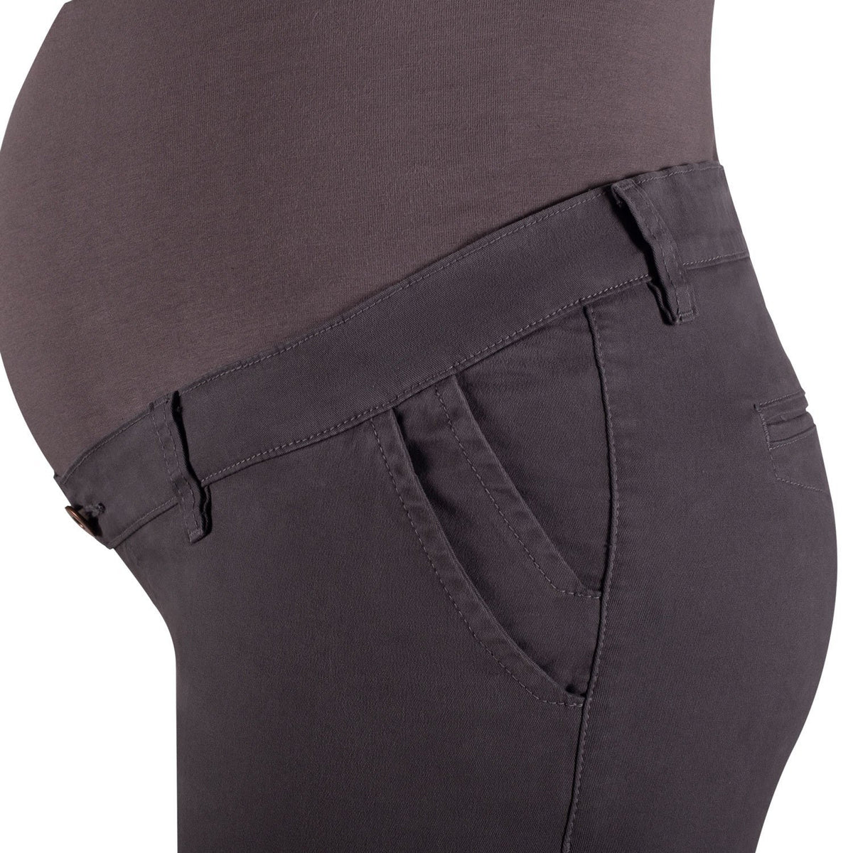 Pantalón Materno Casual, Drill Ohm - Ohmamá Ropa de Maternidad