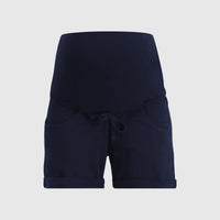 Short Materno Amber, Azul Oscuro - Ohmamá Ropa de Maternidad