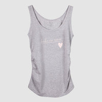 top maternidad algodón cuello redondo
