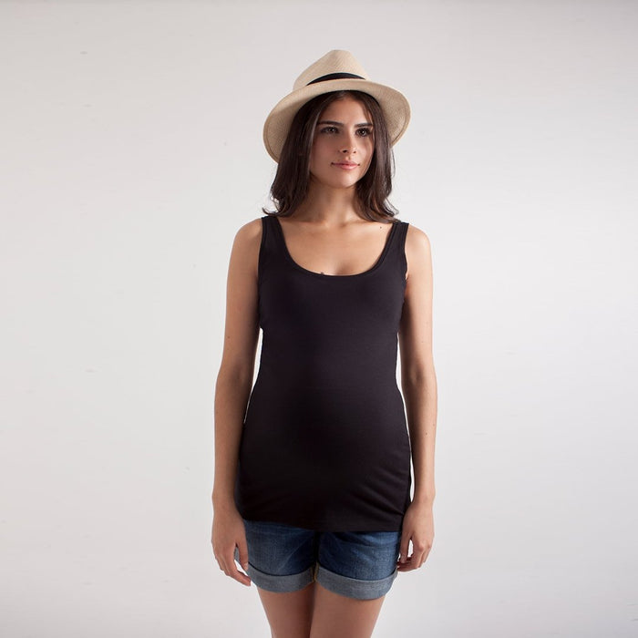 Top Materno sin pliegues laterales Ohm - Ohmamá Ropa de Maternidad